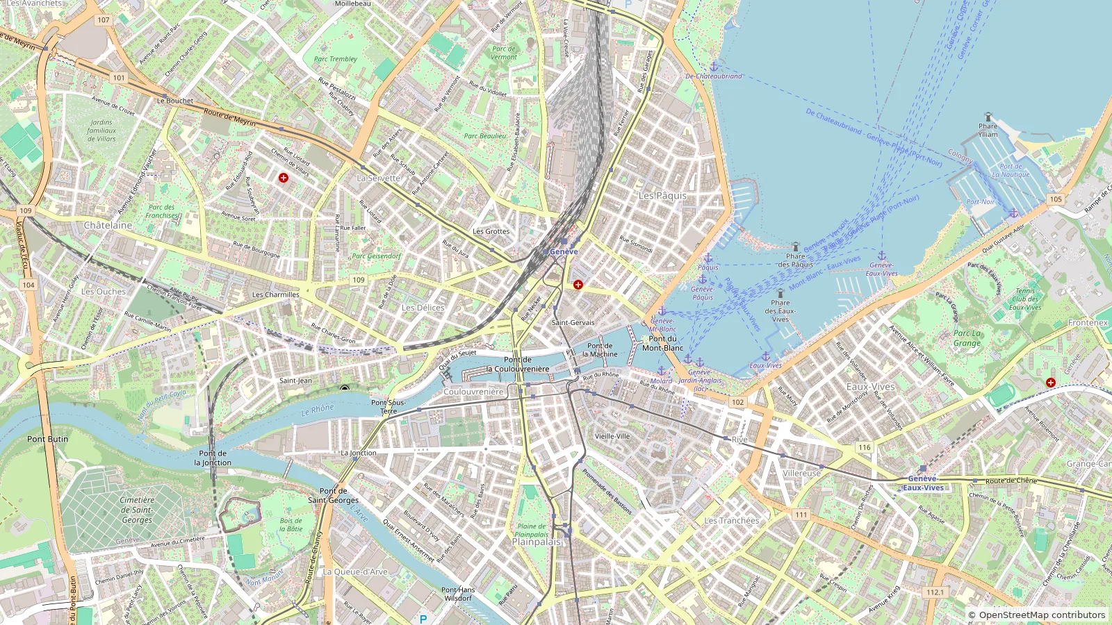 Map of this tour's route, with 3 marked stops
